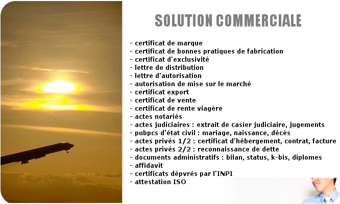 solution commerciale